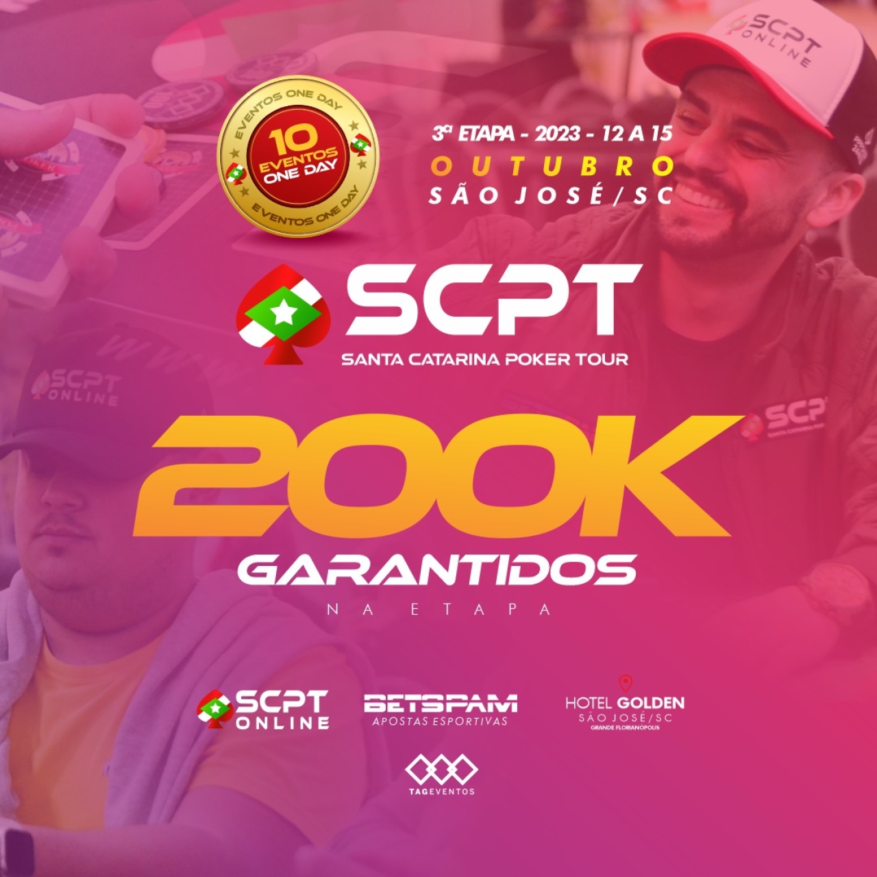 Terceira etapa do Santa Catarina Poker Tour vai rolar em São José com R$ 200.000 garantidos; saiba mais